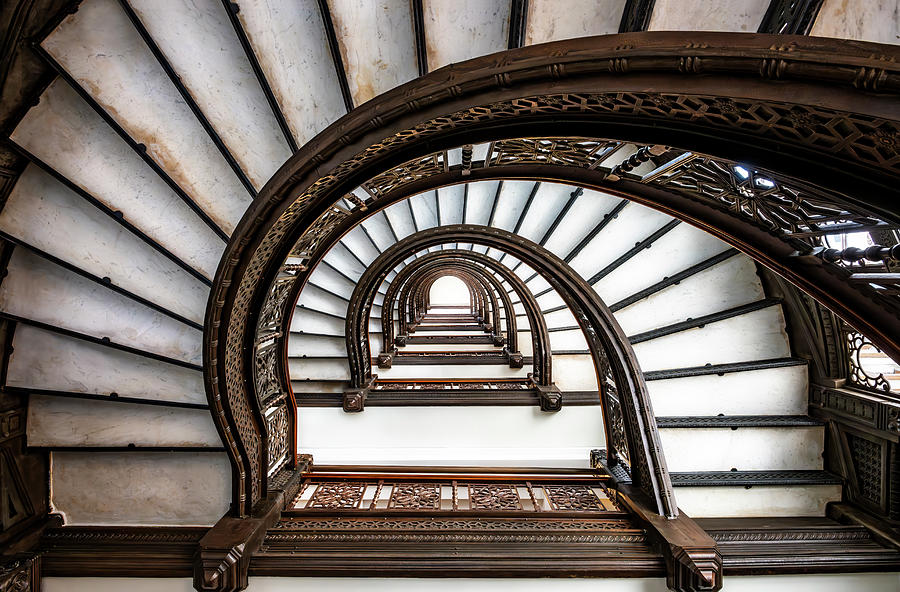 The Rookery Staircase Photograph by Dee Potter