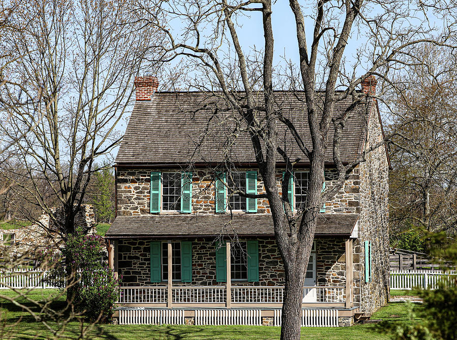 The Rose Farm House Photograph by William E Rogers - Fine Art America