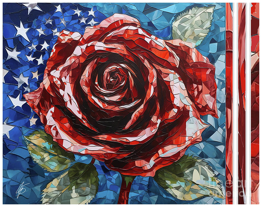 The Rose Digital Art by Jennifer Page