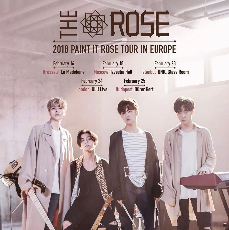 The Rose Kpop Poster Poster cool Painting by Richardson Stewart Fine