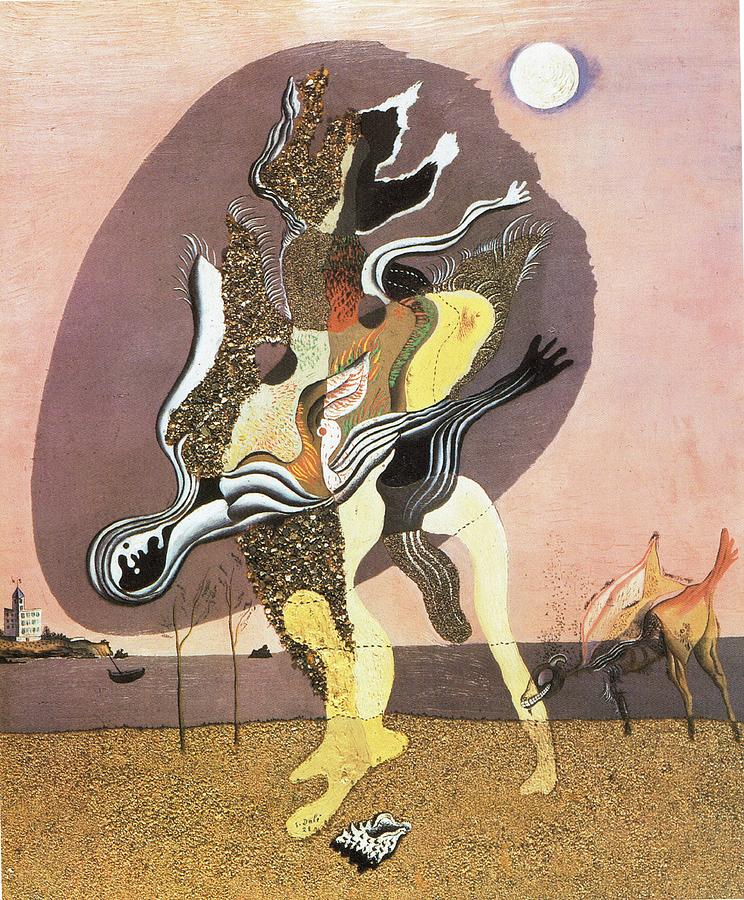 The Rotting Donkey Dali Surreal Painting Painting by Salvador Dali - Pixels