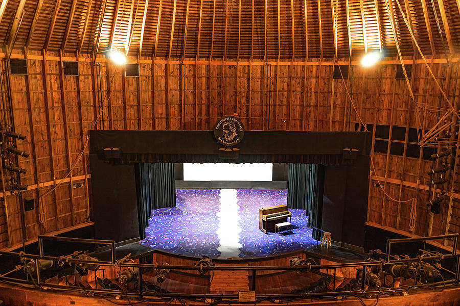 The Round Barn Theater Stage - Nappanee, Indiana Photograph by Scott ...