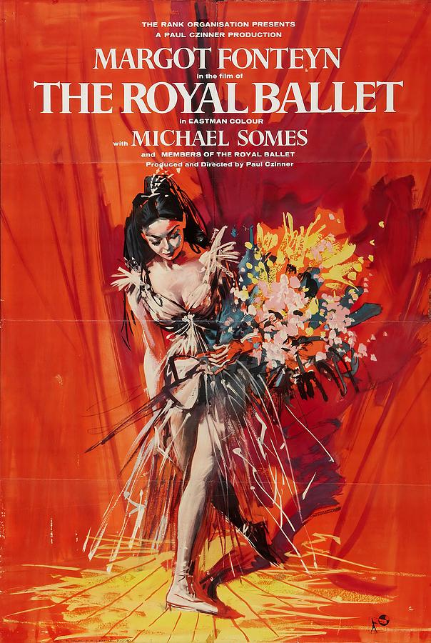 The Royal Ballet, 1960 - art by Nicola Simbari Mixed Media by Movie World Posters