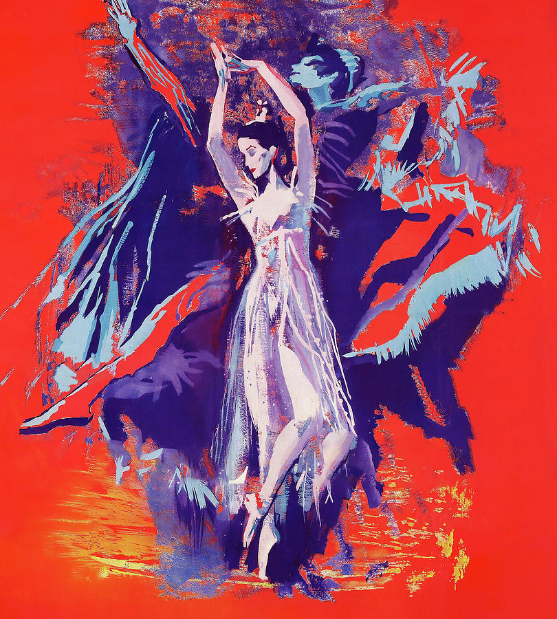 Vintage Painting - The Royal Ballet-b, 1960, movie poster painting  by Nicola Simbari by Movie World Posters