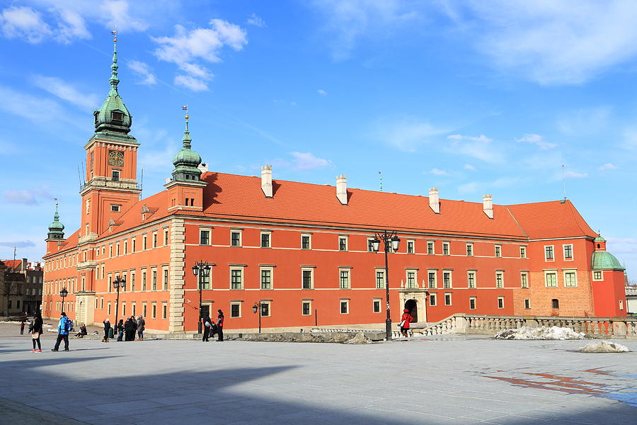 The Royal Castle Square, Warsaw Photograph by Pejft