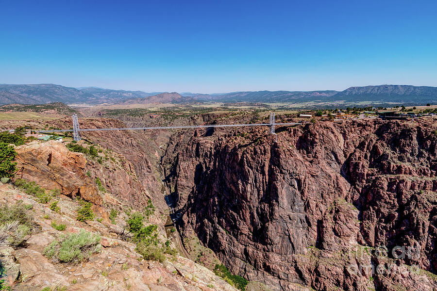 The Royal Gorge Overlook Photograph by Jennifer White