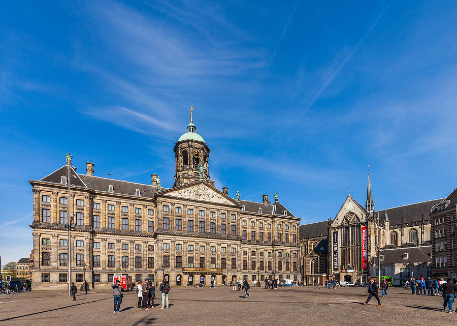 The Royal Palace in Amsterdam, Netherlands Photograph by Serts