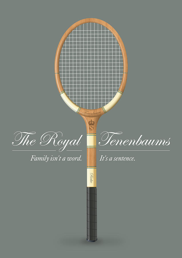 The Royal Tenenbaums Digital Art - The Royal Tenenbaums - Alternative Movie Poster by Movie Poster Boy