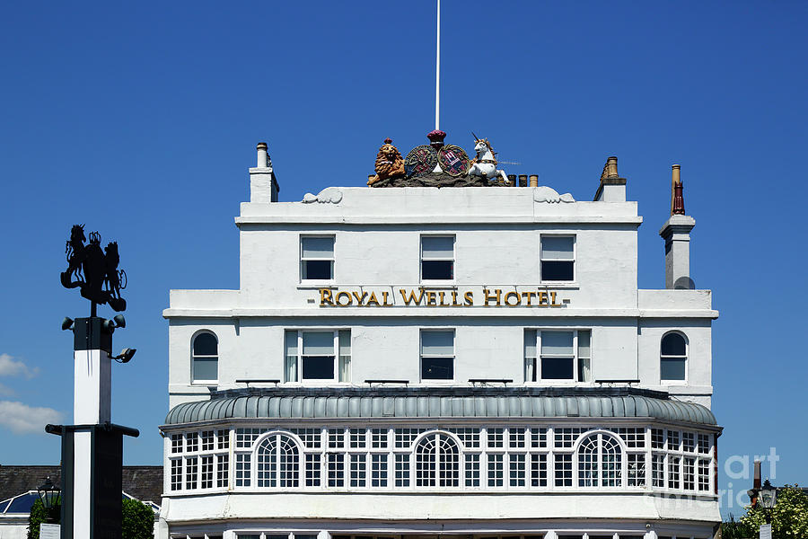 The Royal Wells Hotel facade Tunbridge Wells England Photograph by James Brunker