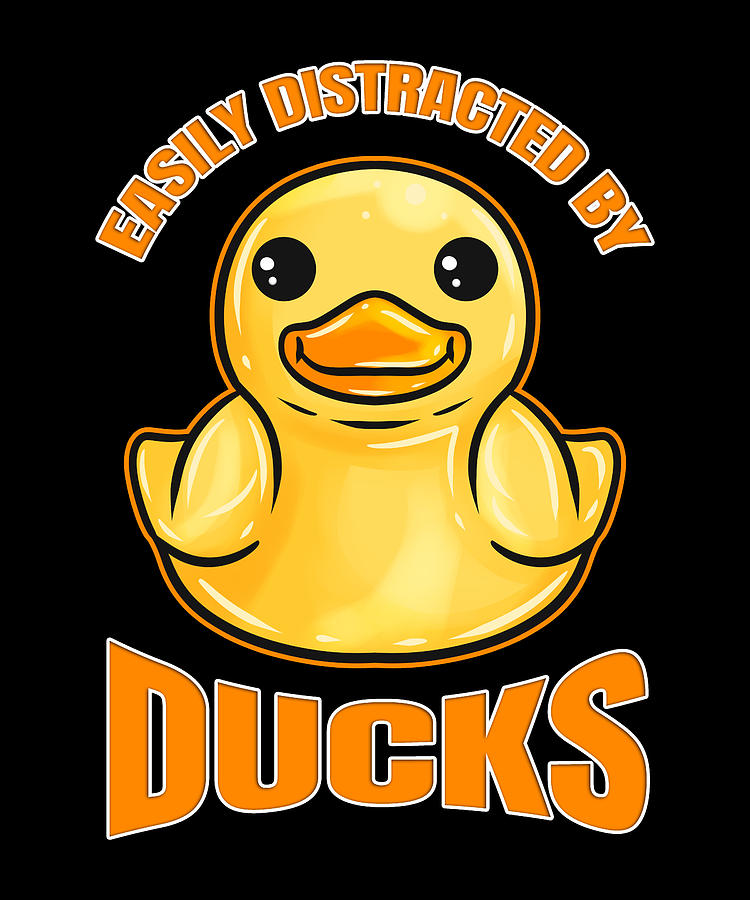 The rubber duck says you are easily distrcted by Digital Art by Jan ...