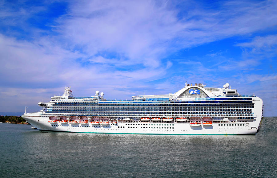 The Ruby Princess of Princess Cruises Photograph by Floyd Snyder