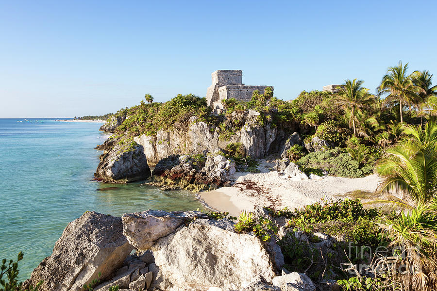 The ruins of Tulum, Mexico Photograph by Matteo Colombo
