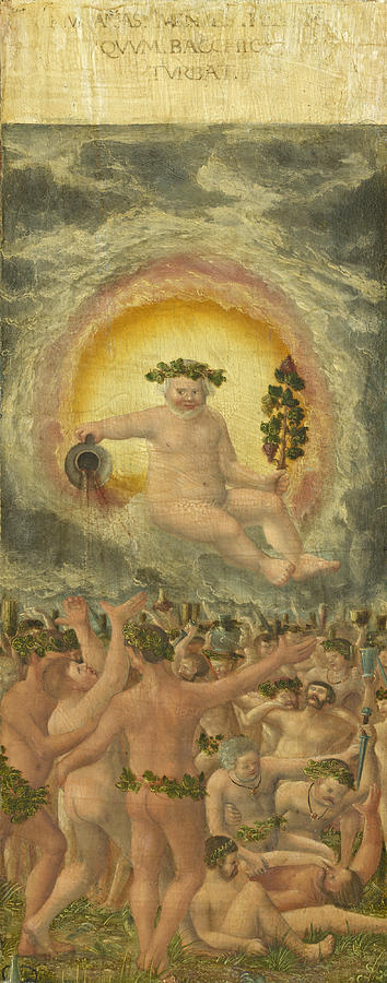 The Rule of Bacchus Painting by Workshop of Albrecht Altdorfer