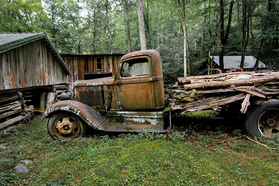 The Rusty Truck Photograph by Norma Brandsberg