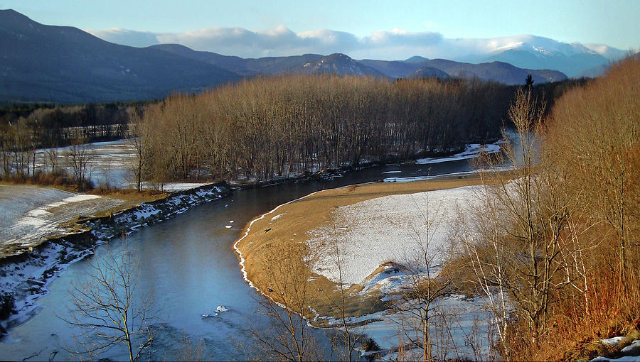 The Saco in Early Spring Photograph by Nancy Griswold