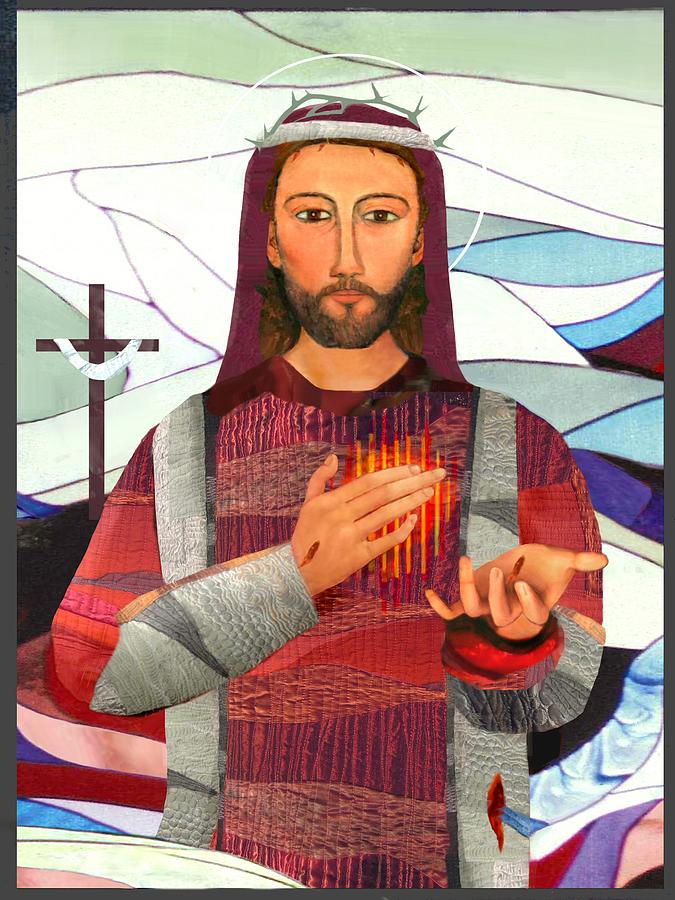 The Sacred Heart of Jesus Painting by Michael Torevell - Fine Art America