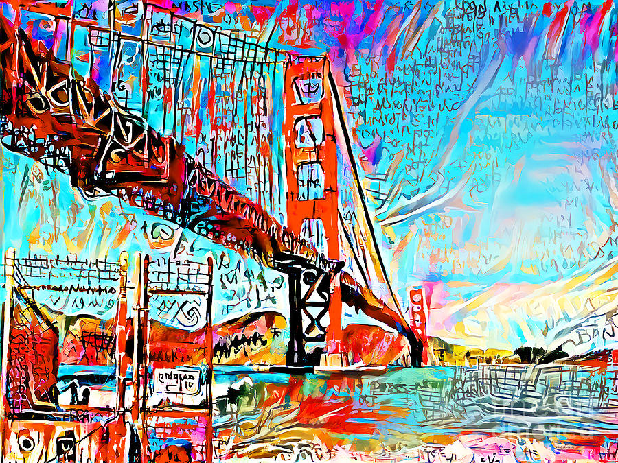 The San Francisco Golden Gate Bridge From Fort Point 20210110 Photograph by Wingsdomain Art and Photography