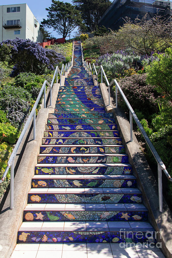 The San Francisco Golden Gate Heights 16th Avenue Tiled Steps 0Fv2 ...