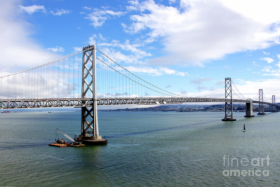 San Francisco Photograph - The San Francisco Oakland Bay Bridge R2229 by San Francisco