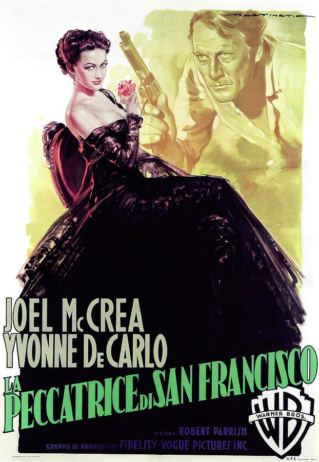 The San Francisco Story, 1952 - art by Luigi Martinati Mixed Media by Movie World Posters