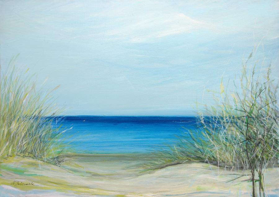 The Sand Dunes Painting by Malgorzata Palczewska - Fine Art America