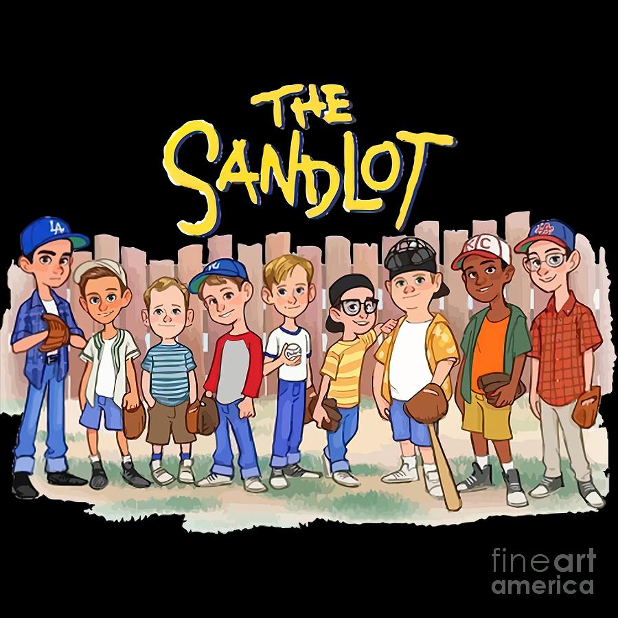 The Sandlot All Character Painting by White Palmer | Fine Art America