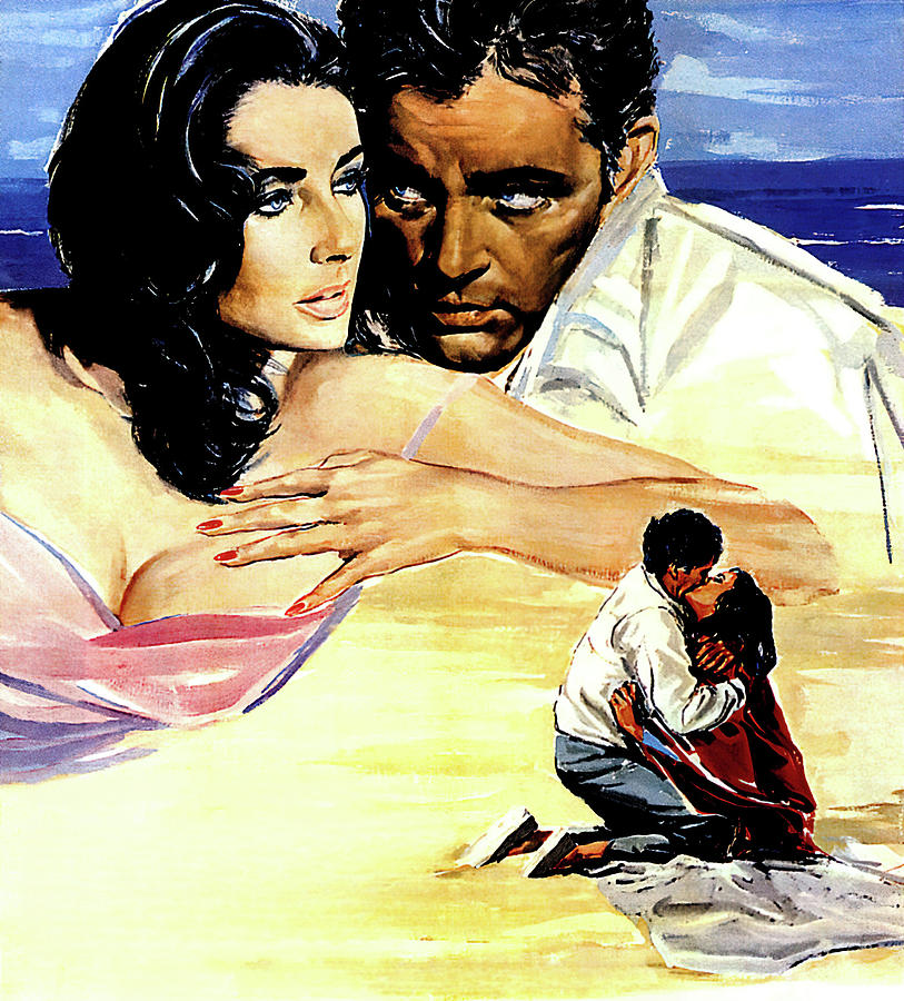 The Sandpiper, 1965, movie poster painting Painting by Movie World Posters