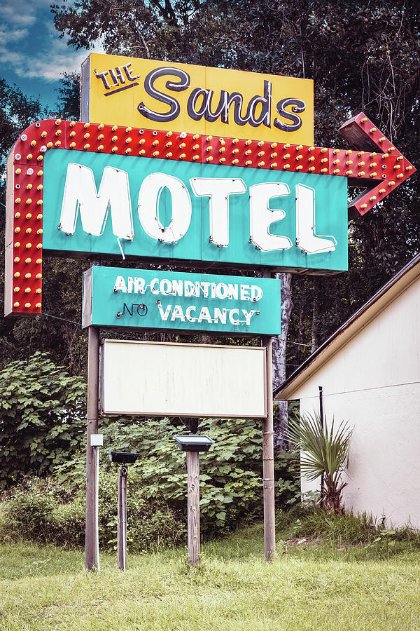 The Sands Motel, Gainesville, Florida Photograph by Dawna Moore Photography