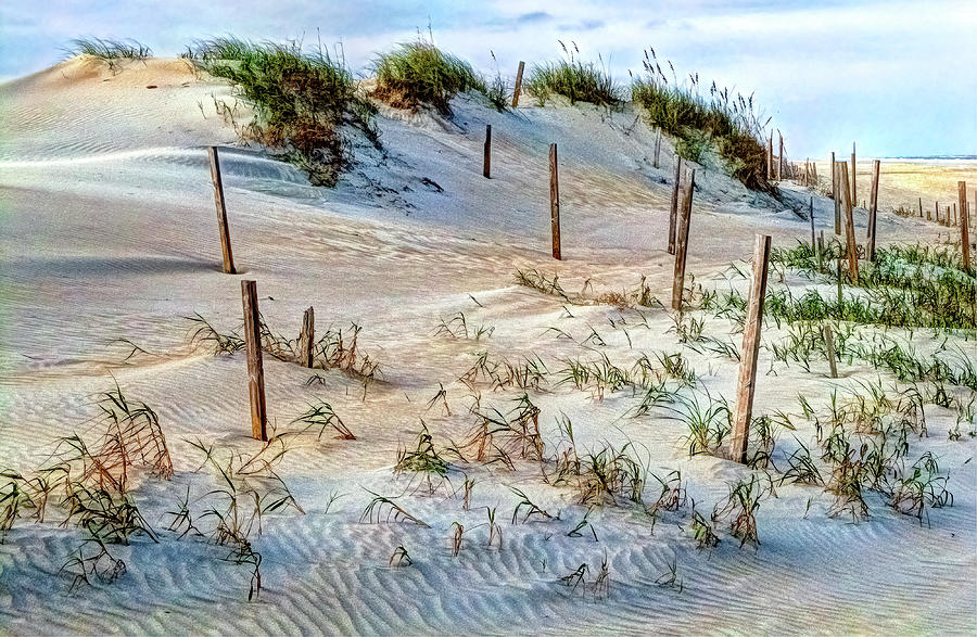 The Sands of OBX HDR_01 Photograph by Greg Reed