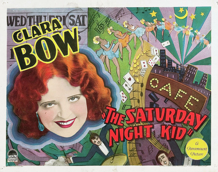 THE SATURDAY NIGHT KID -1929-, directed by A. EDWARD SUTHERLAND. Photograph by Album