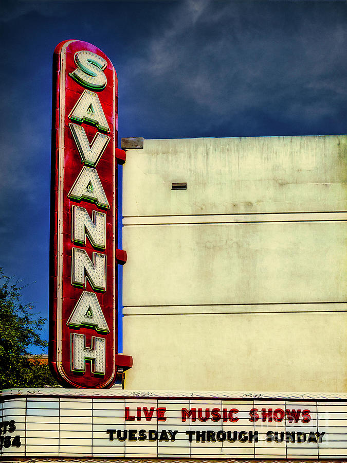 The Savannah Theatre Photograph by Nick Zelinsky Jr
