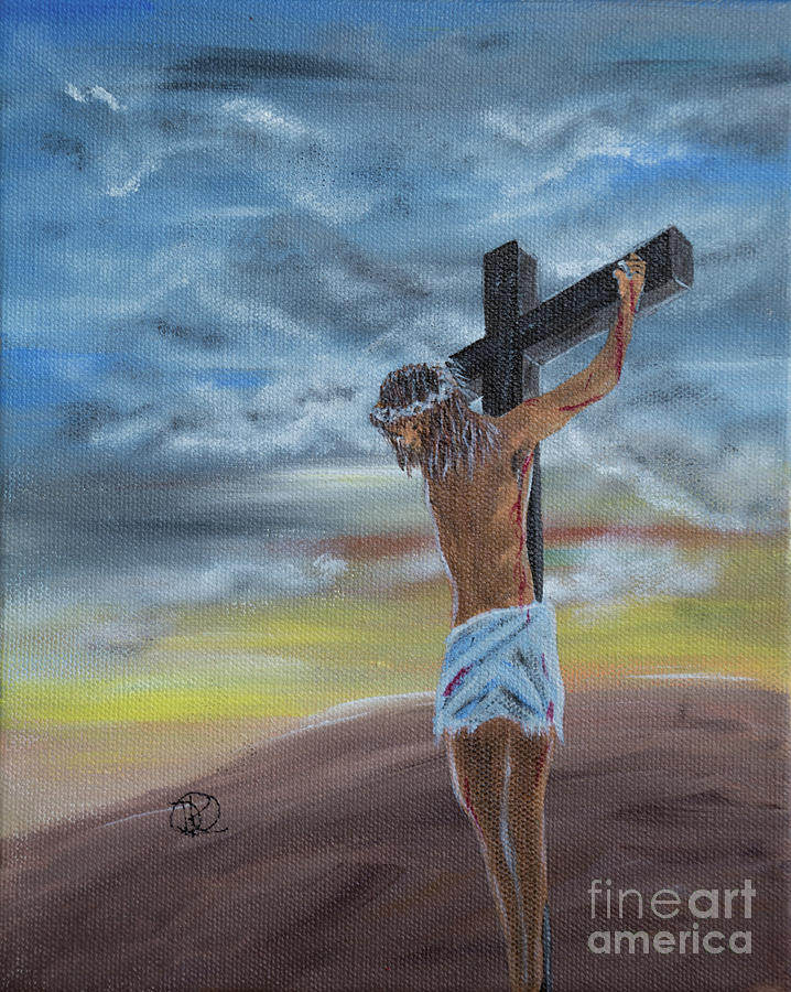 The Savior of the World Painting by Deborah Klubertanz