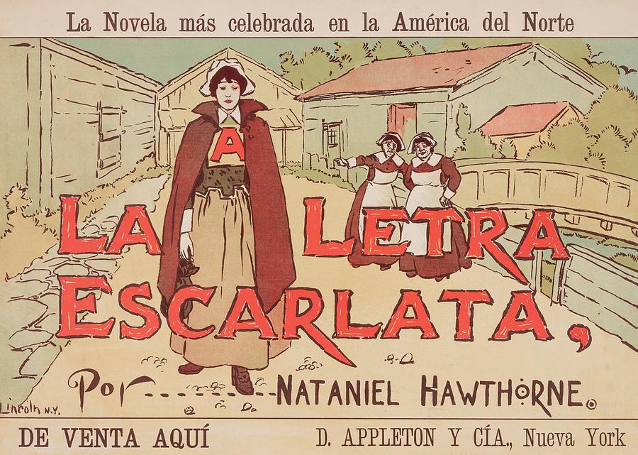 The Scarlet Letter 1894 In Espanol Digital Art by Kim Kent
