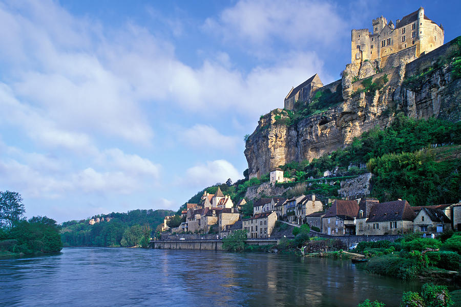 The scenic view of Beynac-et-Cazenac during the day Photograph by S. Greg Panosian