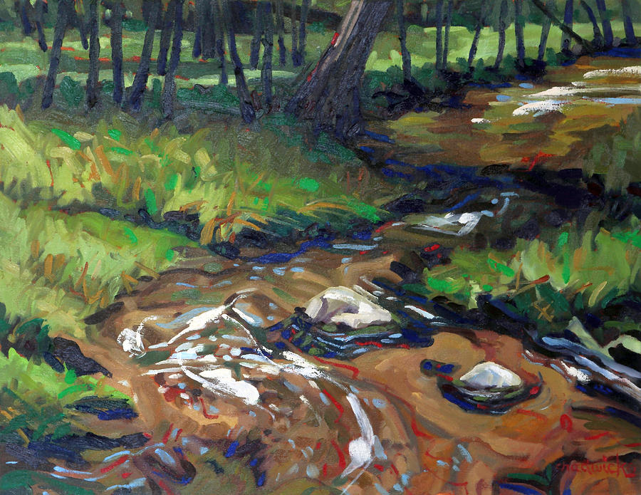 The Schomberg River Painting by Phil Chadwick