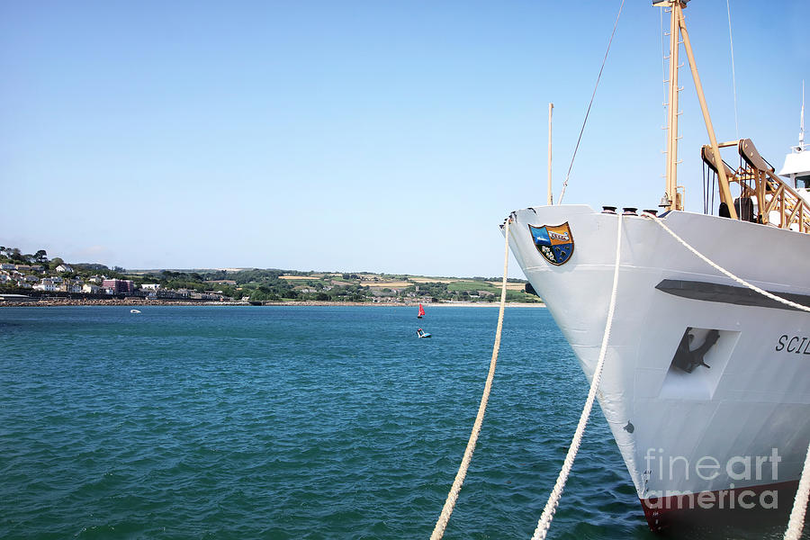 The Scillonian Surveying Penzance Photograph