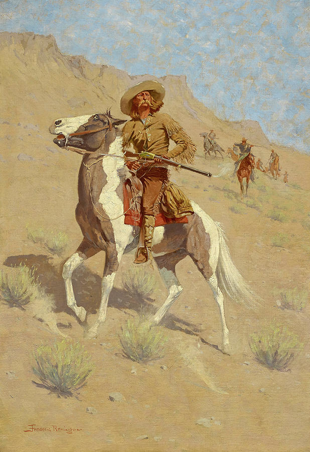 Frederic Remington Painting - The Scout, 1902 by Frederic Remington