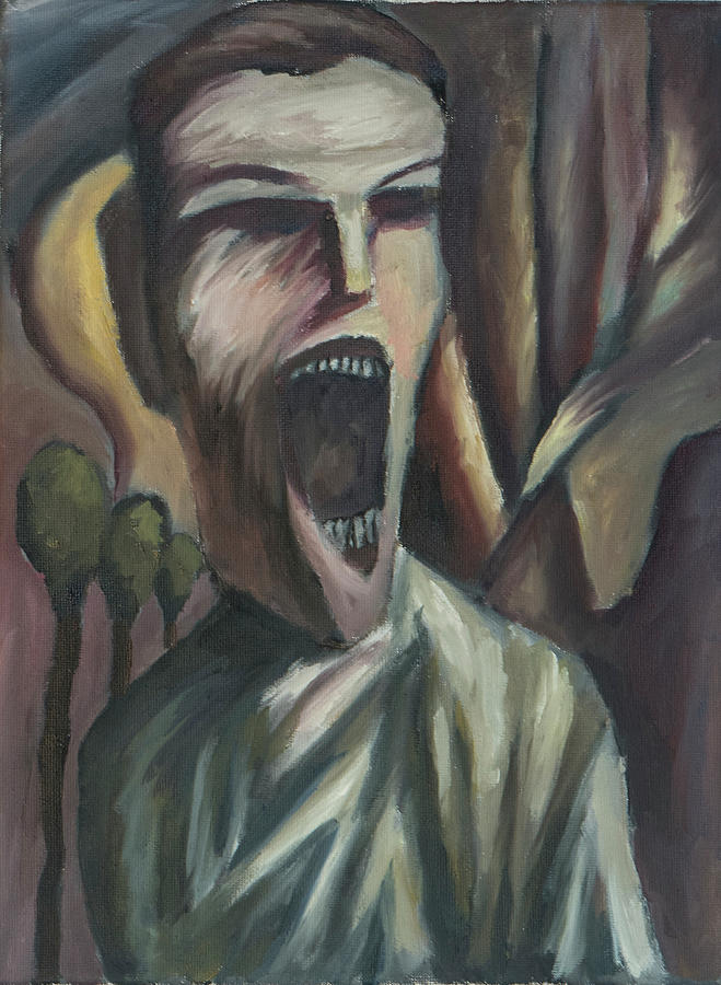 The Scream Revisited Painting by Michael Farmer