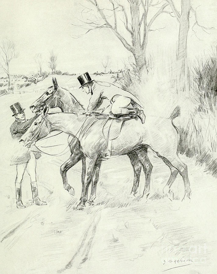 The Second Horse l1 Drawing by Historic illustrations - Pixels