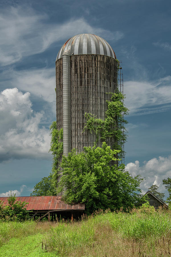The Second Life of a Silo Photograph by Marcy Wielfaert