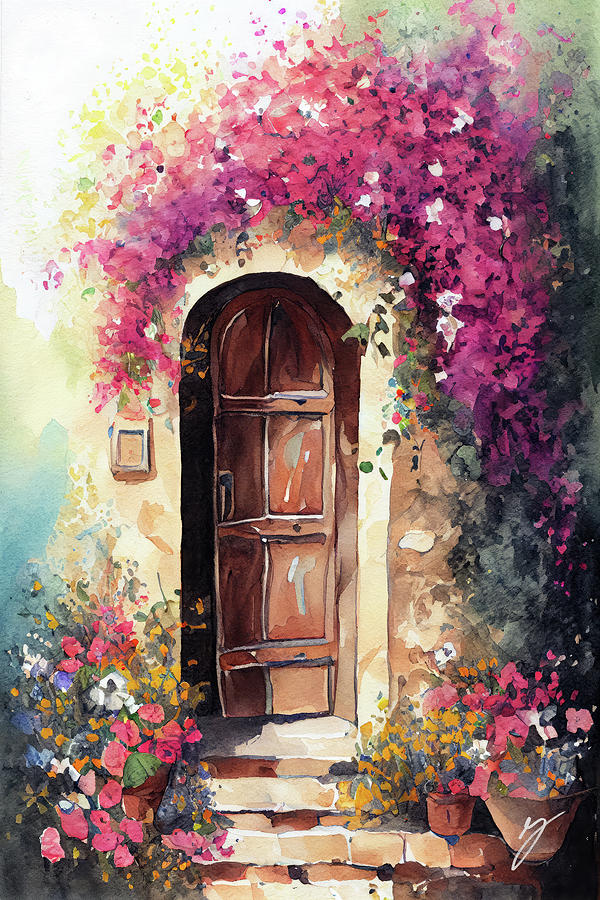 The Secret Garden Painting by Greg Collins