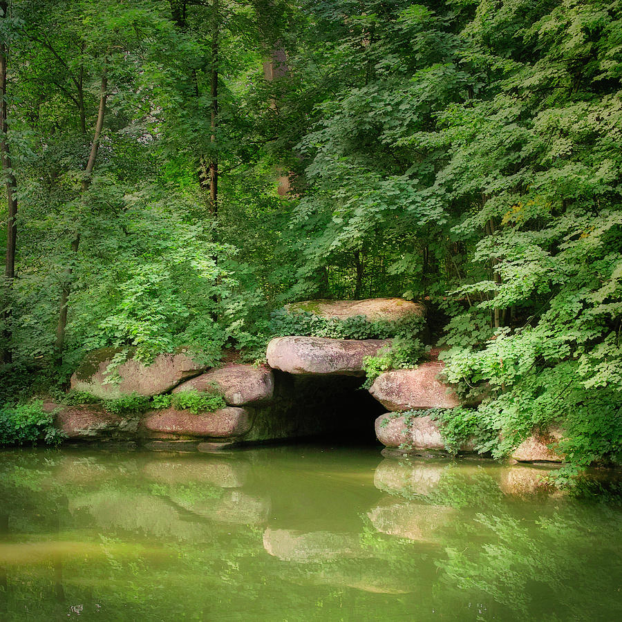 The Secret Grotto Photograph by Andrii Maykovskyi