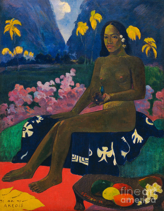 The Seed of the Areoi, 1892 Painting by Paul Gauguin