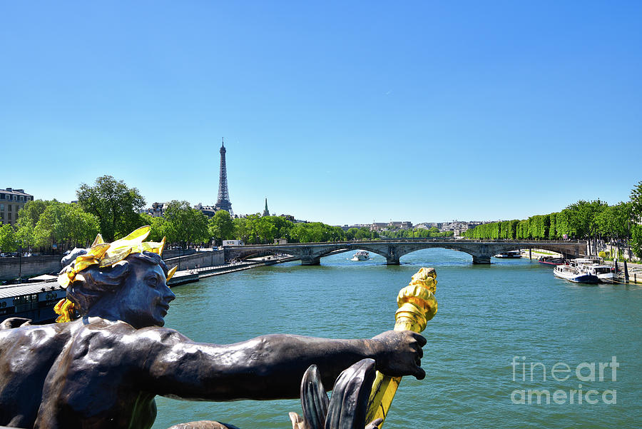 The Seine river Photograph by PatriZio M Busnel