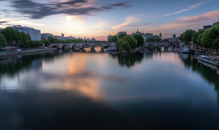The Seine River Photograph by Serge Ramelli