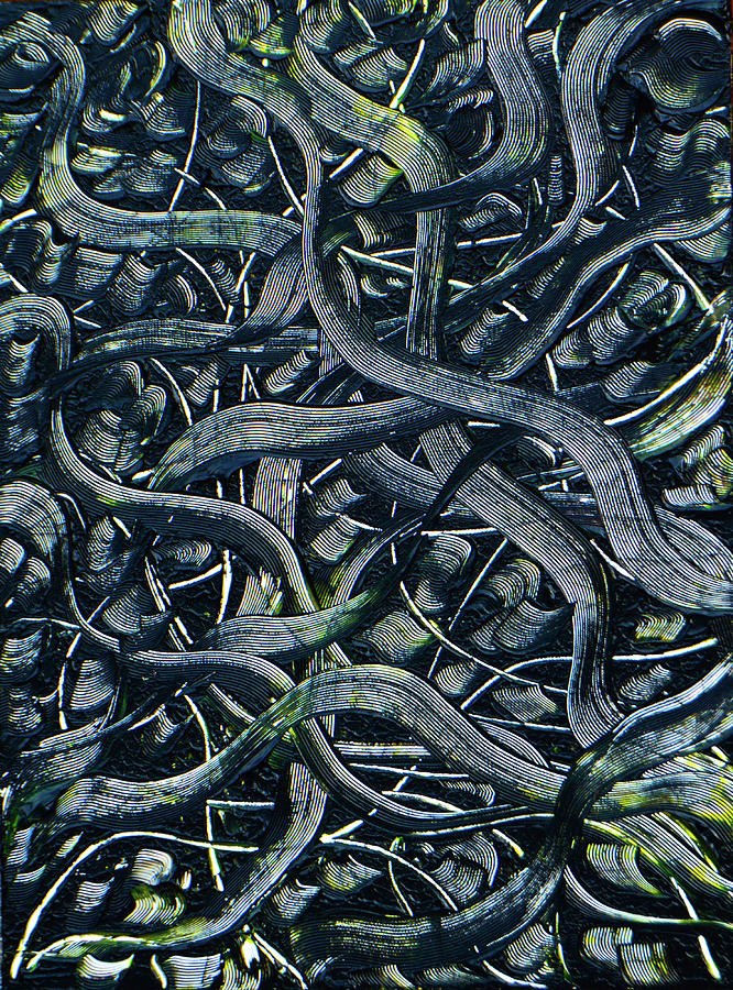 The Serpent Painting by Donna Murray