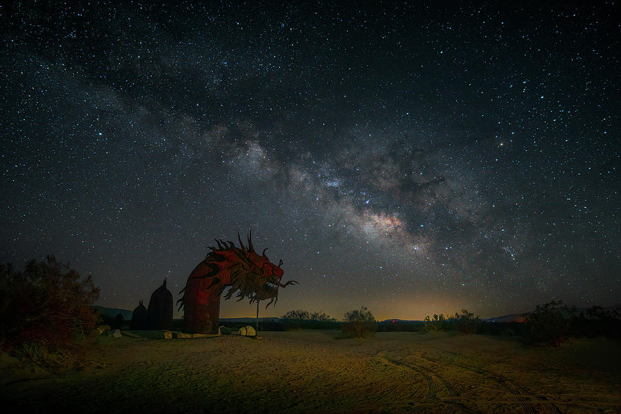 The Serpent Watches the Milky Way Photograph by Lindsay Thomson