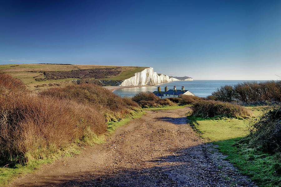 The Seven Sisters Cliffs Sussex England UK Photograph by John Gilham