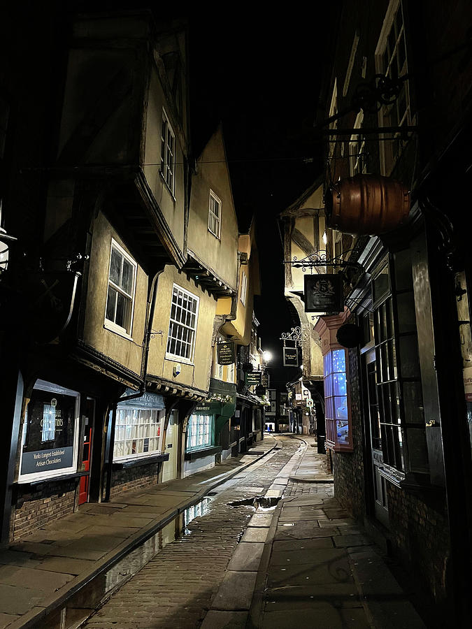 The Shambles after Dark Photograph by Roxy Rich
