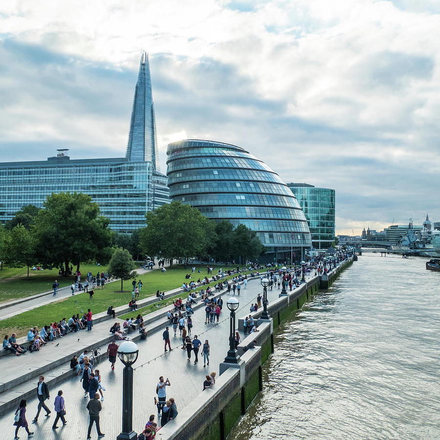 The Shard and City Hall Photograph by Richard Boot - Fine Art America